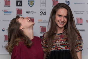 Sophia Carr-Gomm & Nina Yndis of Certain Light Films | TAKE ONE | TAKEONECinema.net | Photo by Jean-Luc Benazet